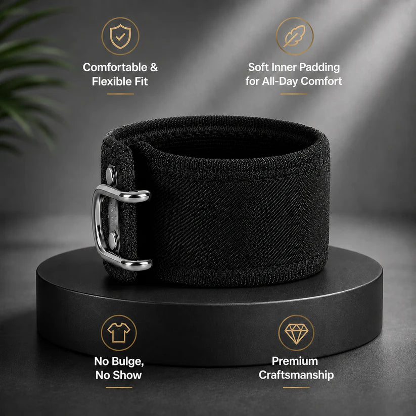 MOMITTLE FlexHook™ Buckleless Elastic Belt Set Pack of 2
