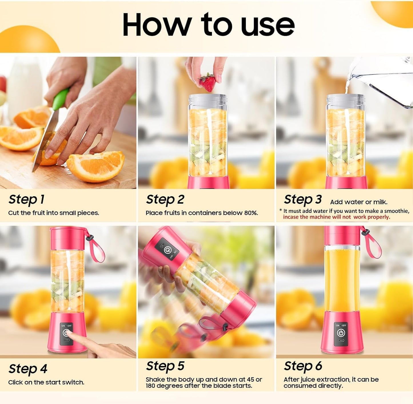 MOMITTLE®- Portable Mini Juicer