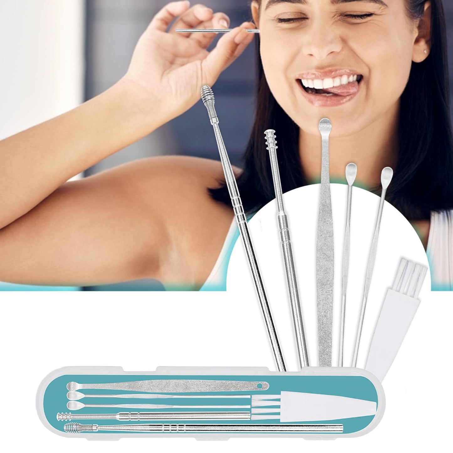 Ear Wax Cleaner 8 pc toolkit