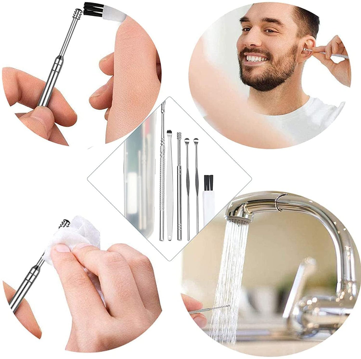 Ear Wax Cleaner 8 pc toolkit