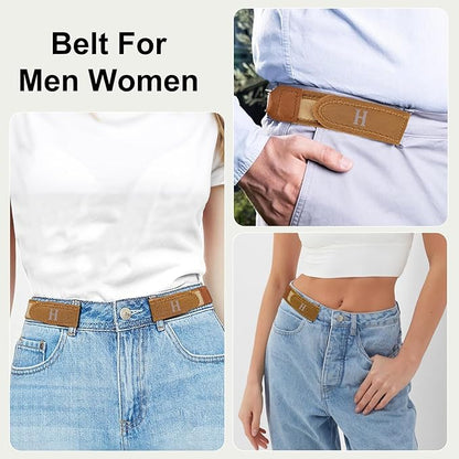 MOMITTLE FlexHook™ Buckleless Elastic Belt Set Pack of 2