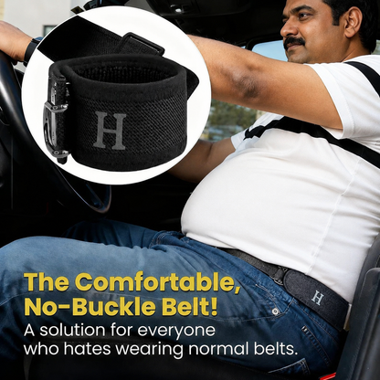 MOMITTLE FlexHook™ Buckleless Elastic Belt Set Pack of 2
